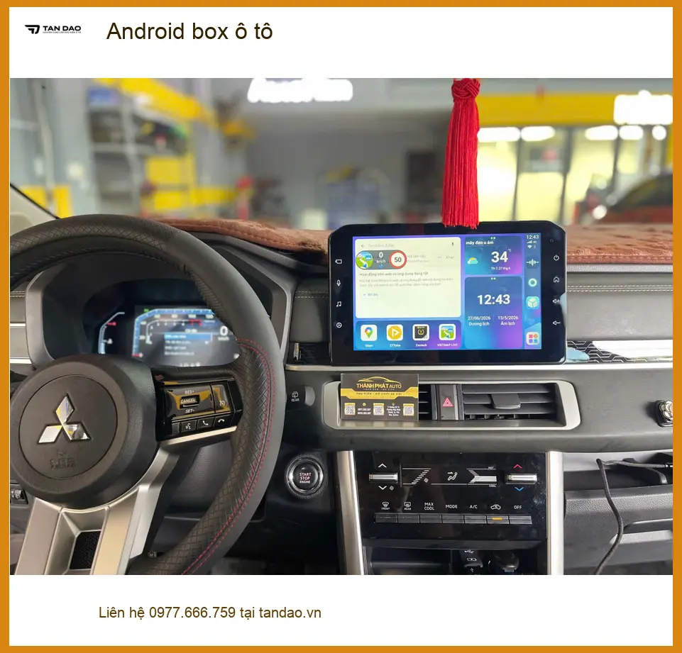 Anh Tùng lắp Android box ô tô cho Toyota Camry tại Quận 7 vì muốn trải nghiệm công nghệ mới ảnh thực tế 3