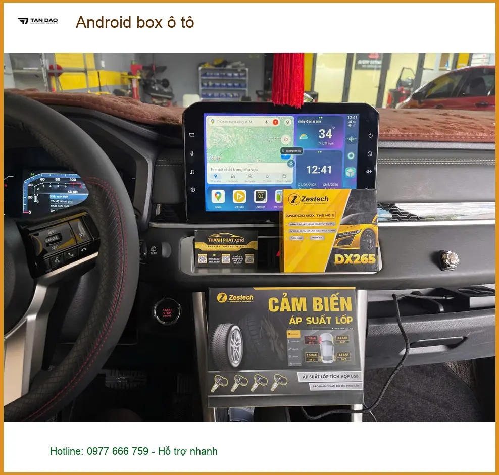 Anh Tùng lắp Android box ô tô cho Toyota Camry tại Quận 7 vì muốn trải nghiệm công nghệ mới ảnh thực tế 4