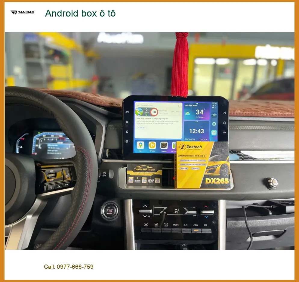Anh Tùng lắp Android box ô tô cho Toyota Camry tại Quận 7 vì muốn trải nghiệm công nghệ mới ảnh thực tế 5