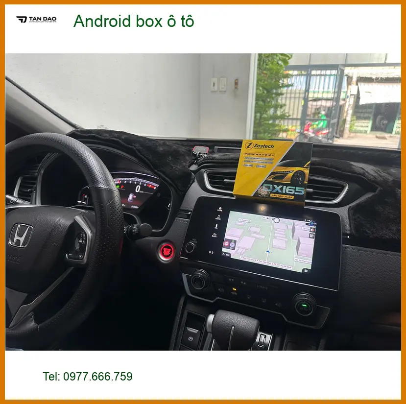 Anh Minh Khôi lắp Android box ô tô cho VinFast Lux A2.0 tại Quận 12 ảnh thực tế 2