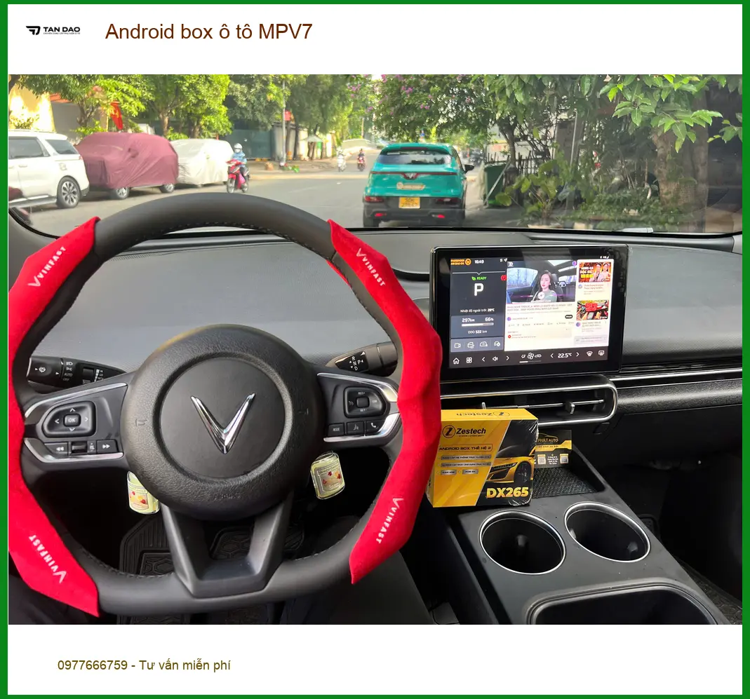 Anh Hào lắp Android box ô tô MPV7 cho Hyundai Creta tại Cần Giờ ảnh thực tế 2