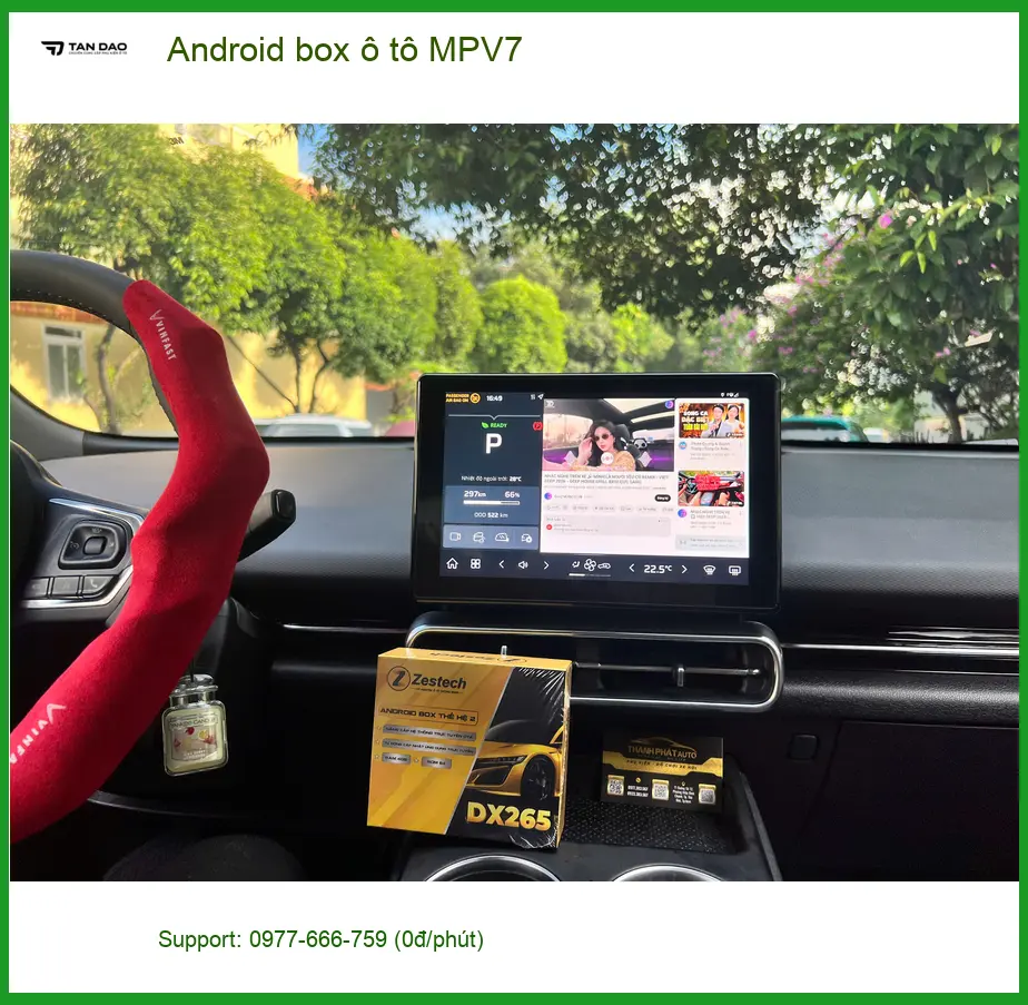 Anh Hào lắp Android box ô tô MPV7 cho Hyundai Creta tại Cần Giờ ảnh thực tế 3