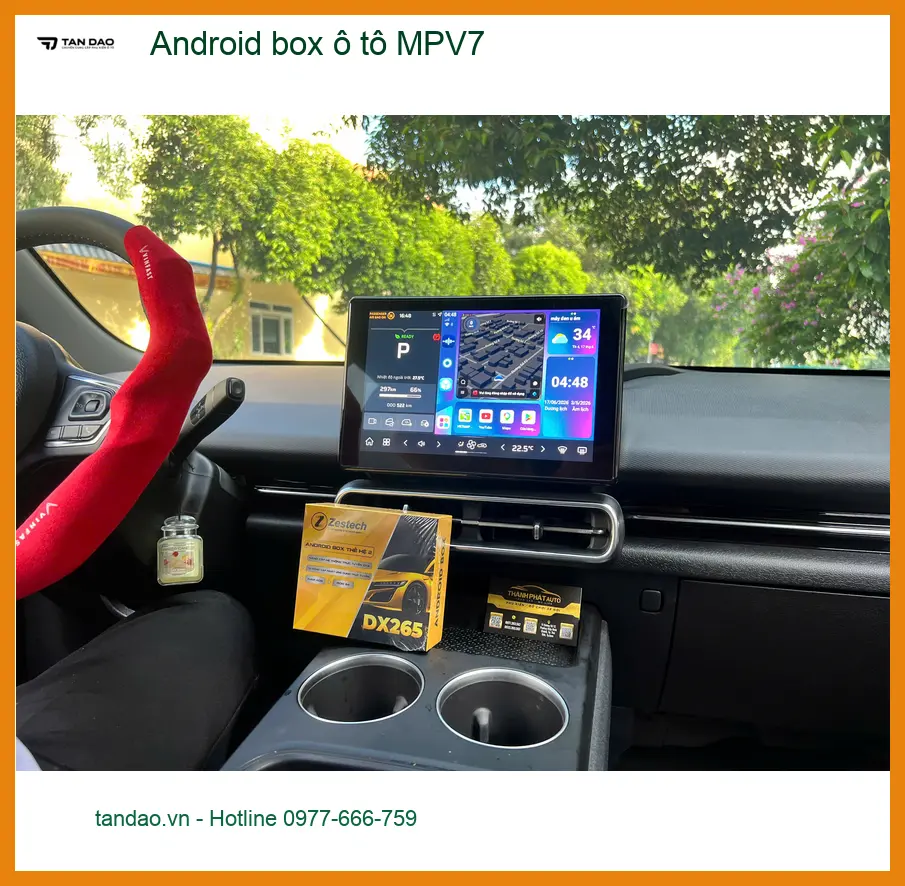 Anh Hào lắp Android box ô tô MPV7 cho Hyundai Creta tại Cần Giờ ảnh thực tế 4