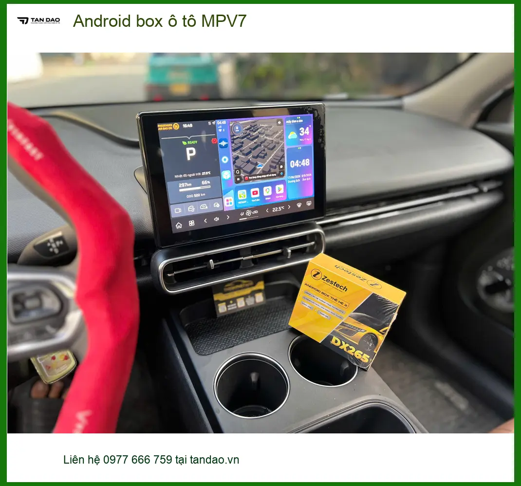 Chị Hương Giang nâng cấp Android box ô tô MPV7 cho Hyundai Creta tại Quận 2 để tiện lợi lái xe