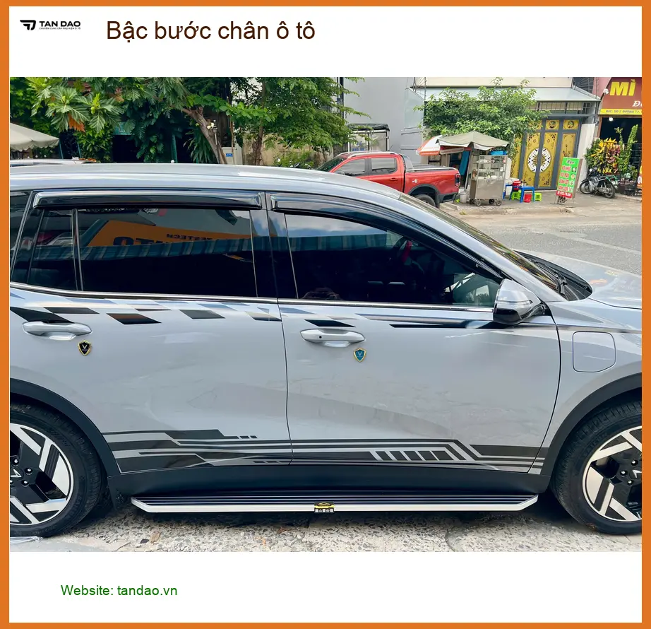Chị An lắp bậc bước chân ô tô cho Mazda CX-5 tại Quận 12 ảnh thực tế 2