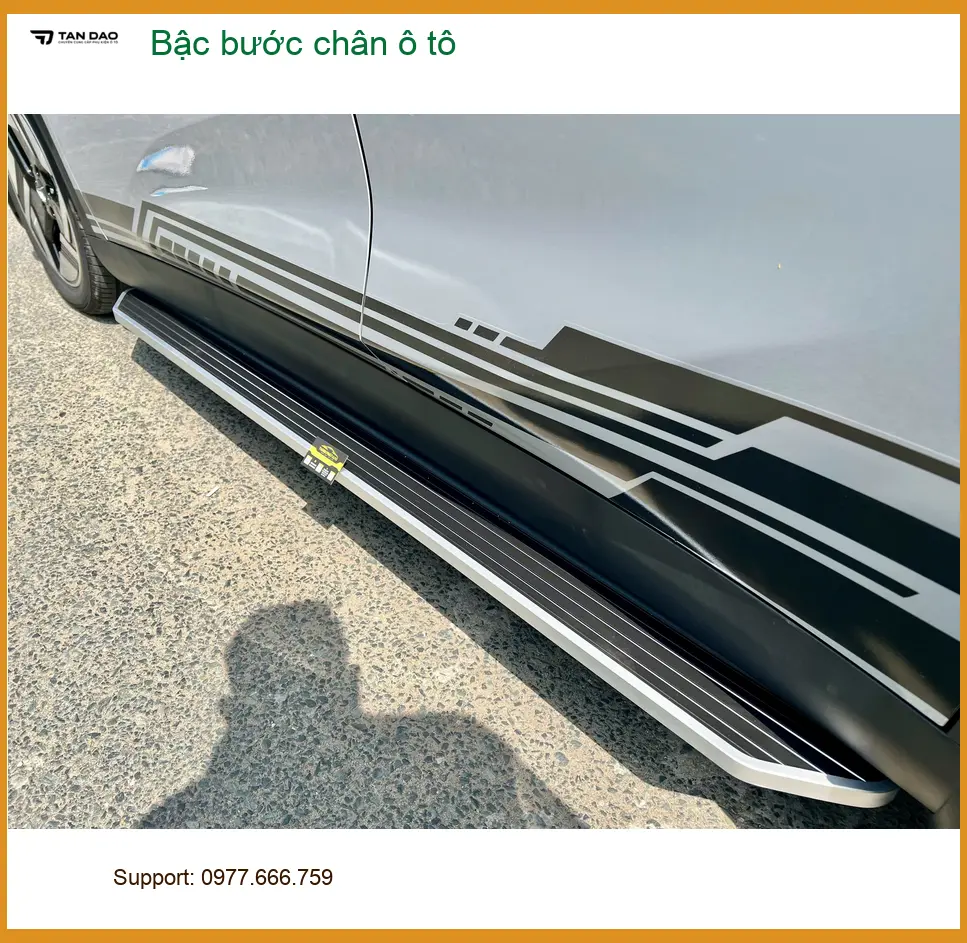 Anh Kiệt lắp Bậc bước chân ô tô Toyota Fortuner Quận 9 an toàn ảnh thực tế 2
