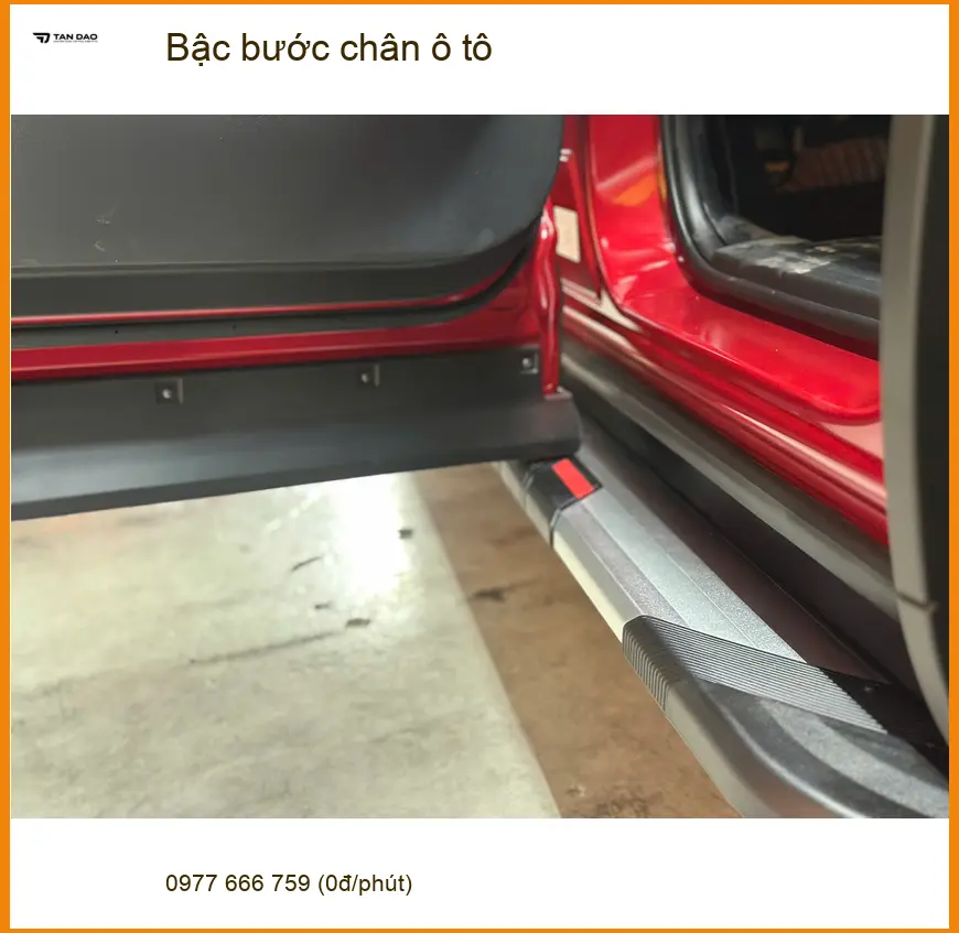 Chị Loan lắp bậc bước chân ô tô cho Ford Everest tại Quận 2 để bé lên xuống xe dễ hơn ảnh thực tế 5