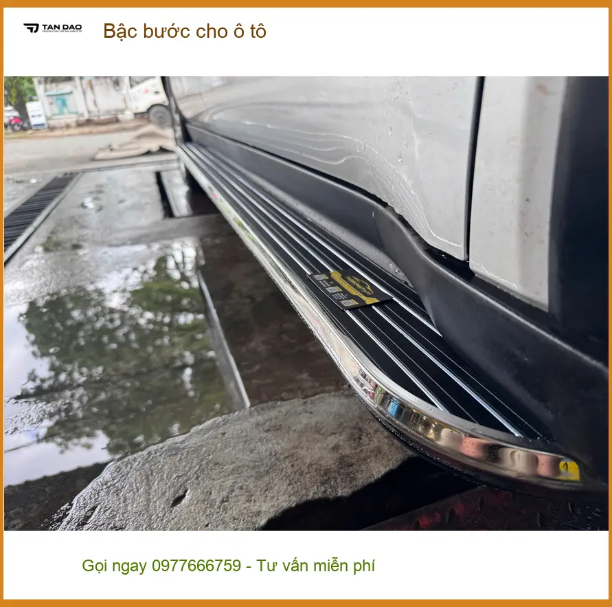 Chú Phúc lắp bậc bước cho ô tô Hyundai Creta tại Hóc Môn để tiện lên xuống ảnh thực tế 2