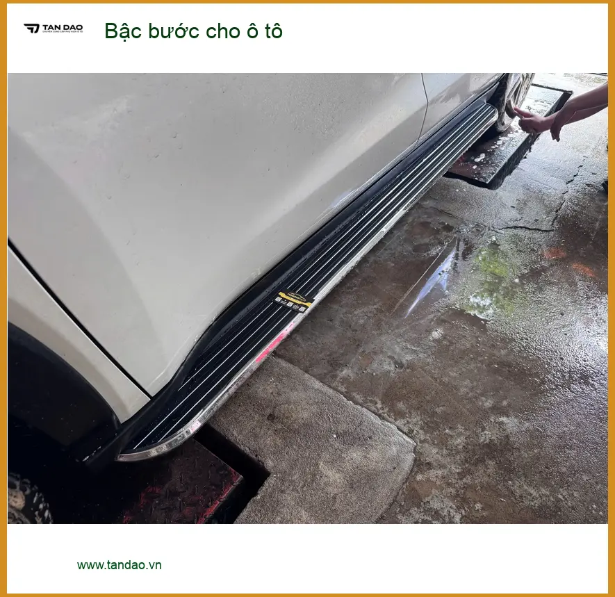 Chú Phúc lắp bậc bước cho ô tô Hyundai Creta tại Hóc Môn để tiện lên xuống ảnh thực tế 5
