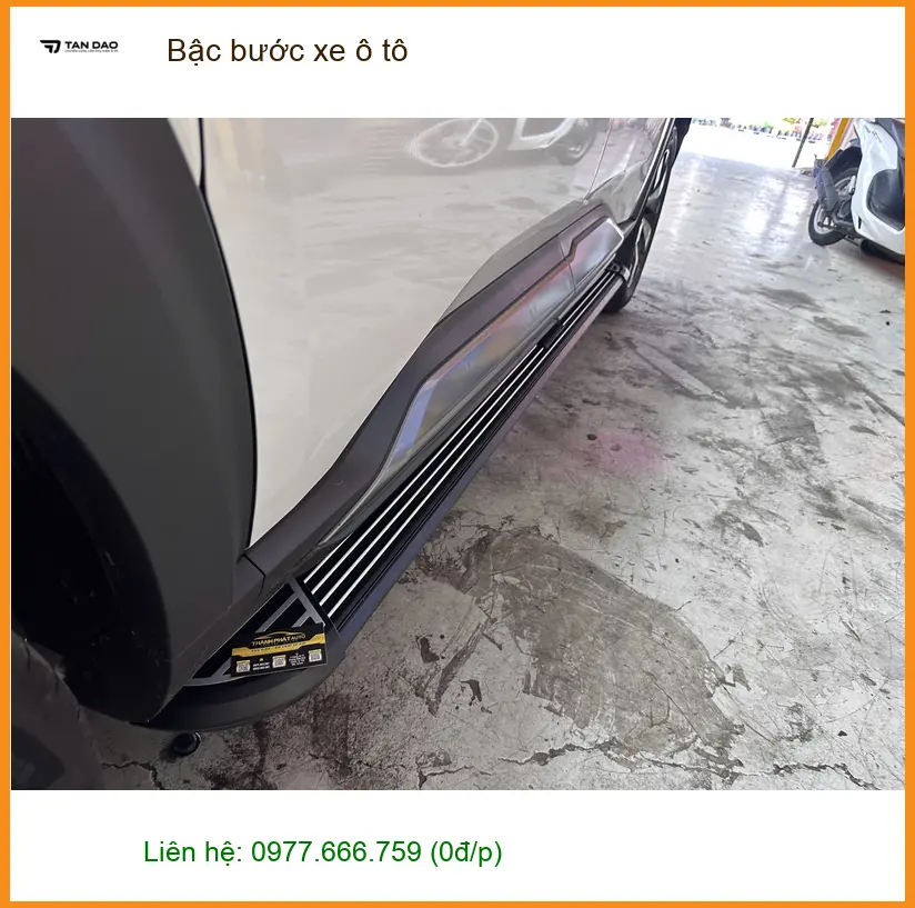 Anh Quang lắp Bậc bước xe ô tô cho Hyundai SantaFe tại Cần Giờ ảnh thực tế 4
