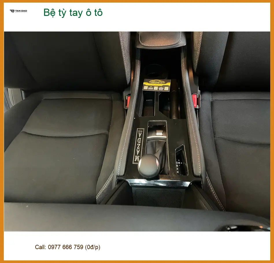 Chị Loan lắp Bệ tỳ tay ô tô Hyundai Accent uy tín tại Quận Bình Tân ảnh thực tế 3