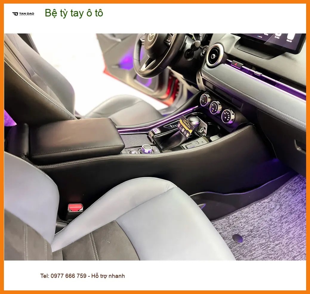 Bác Minh lắp bệ tỳ tay ô tô Mitsubishi Xpander tại Quận Nhà Bè để thoải mái hơn