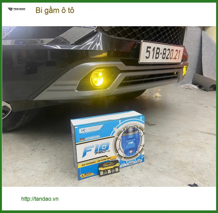 Anh Khải độ bi gầm ô tô Hyundai Creta cải thiện tầm nhìn ban đêm tại Thủ Đức ảnh thực tế 4