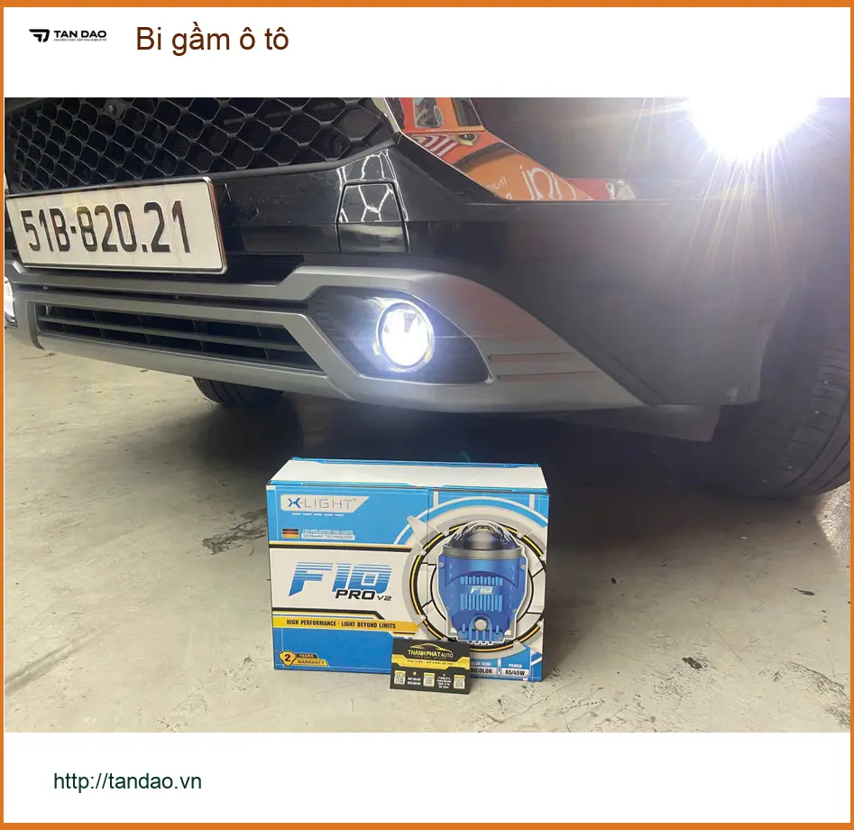 Chú Cường lắp bi gầm ô tô Kia Sorento tại Quận 12 để cải thiện độ sáng ảnh thực tế 2