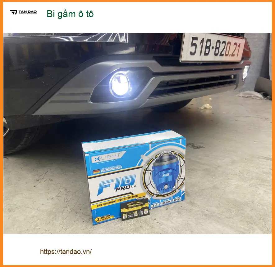 Chú Cường lắp bi gầm ô tô Kia Sorento tại Quận 12 để cải thiện độ sáng ảnh thực tế 3