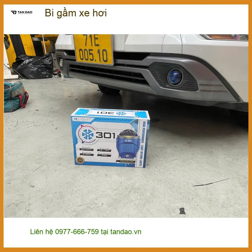 Anh Khang độ bi gầm xe hơi cho VinFast Lux A2.0 tại Nhà Bè ảnh thực tế 3
