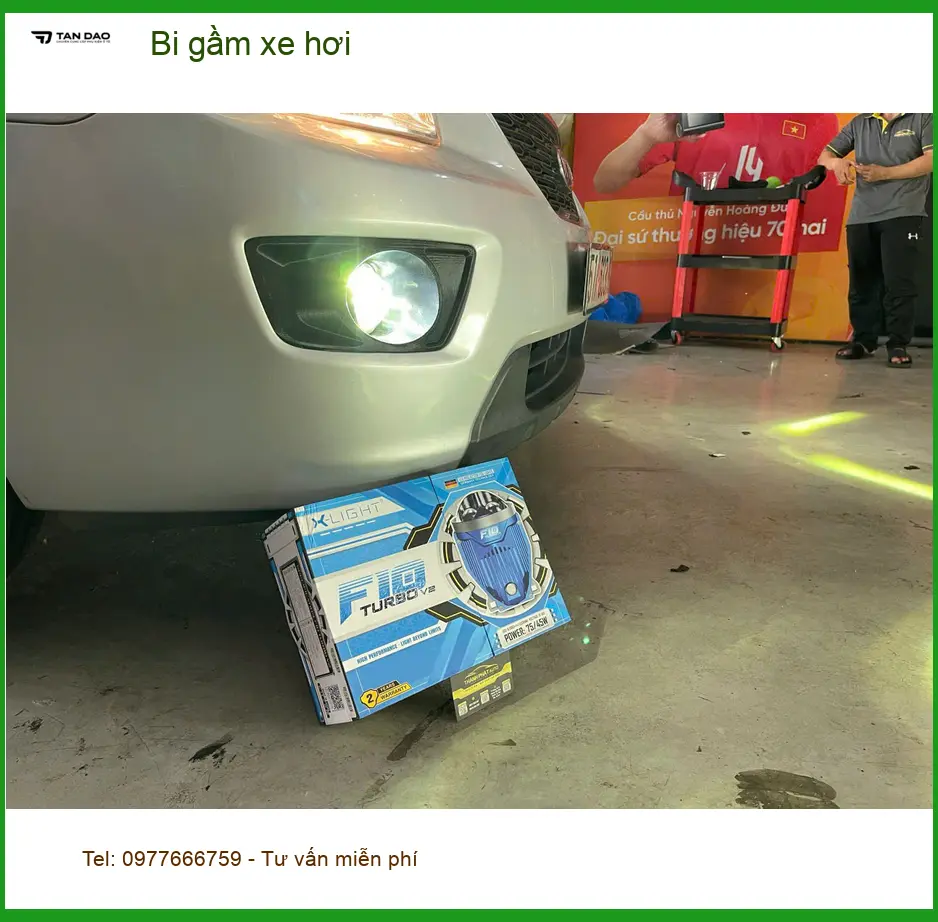 Anh Duy độ bi gầm xe hơi Toyota Camry vì đèn không đủ sáng tại Quận 2 ảnh thực tế 2