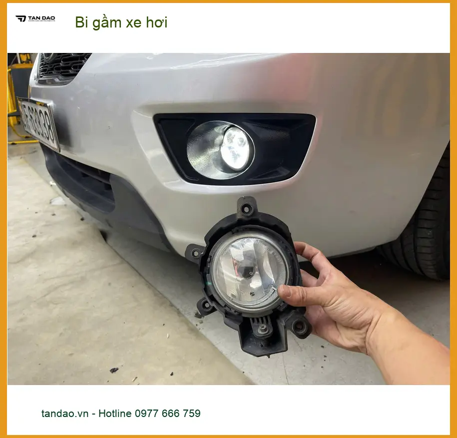 Anh Duy độ bi gầm xe hơi Toyota Camry vì đèn không đủ sáng tại Quận 2 ảnh thực tế 4