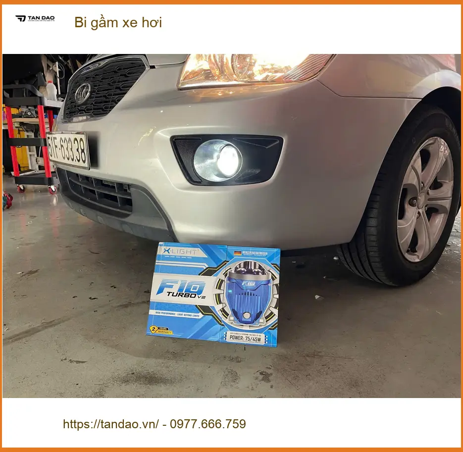 Anh Duy độ bi gầm xe hơi Toyota Camry vì đèn không đủ sáng tại Quận 2 ảnh thực tế 5
