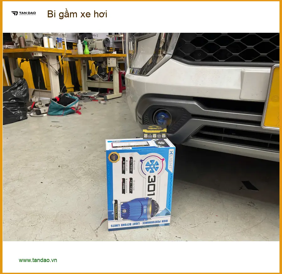 Anh Đức Thắng độ bi gầm Hyundai Creta Quận 3 để đi đêm an toàn hơn ảnh thực tế 4