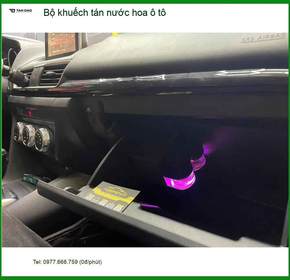 Anh Nam tìm Bộ khuếch tán nước hoa ô tô cho Honda CR-V ở Bình Thạnh để xe thơm ảnh thực tế 2