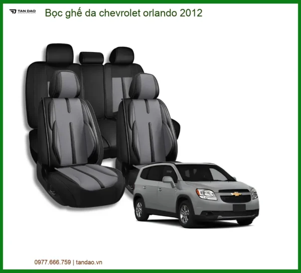 Bọc Ghế Da Chevrolet Orlando 2012 - Trung Tâm Lắp Đặt Chính Hãng TPHCM