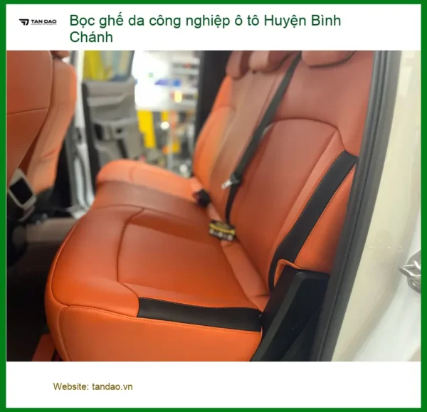 Nơi Bọc Ghế Da ghế da công nghiệp ô tô Huyện Bình Chánh - Giá Tốt TPHCM