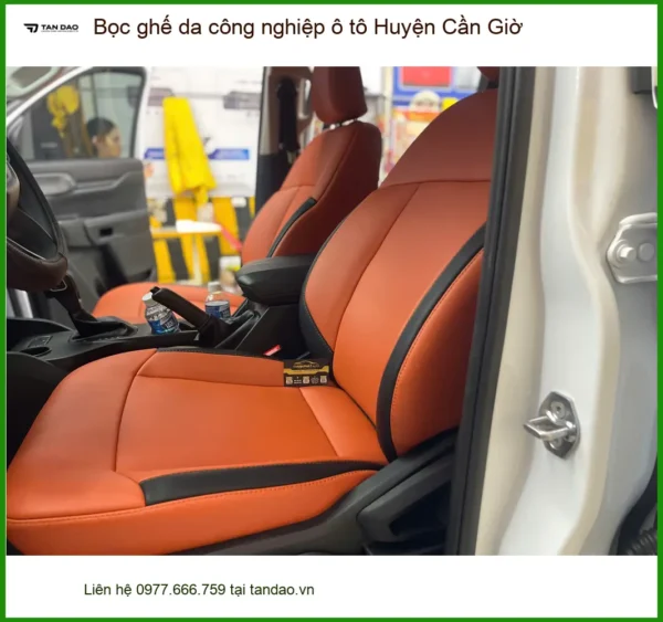Cửa Hàng May Ghế Da công nghiệp ô tô Huyện Cần Giờ - Thi Công Chuyên Nghiệp