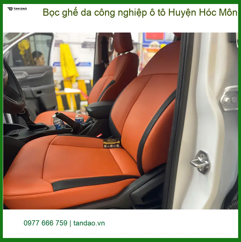 Nơi Bọc Ghế Da ghế da công nghiệp ô tô Huyện Hóc Môn - Giá Tốt TPHCM