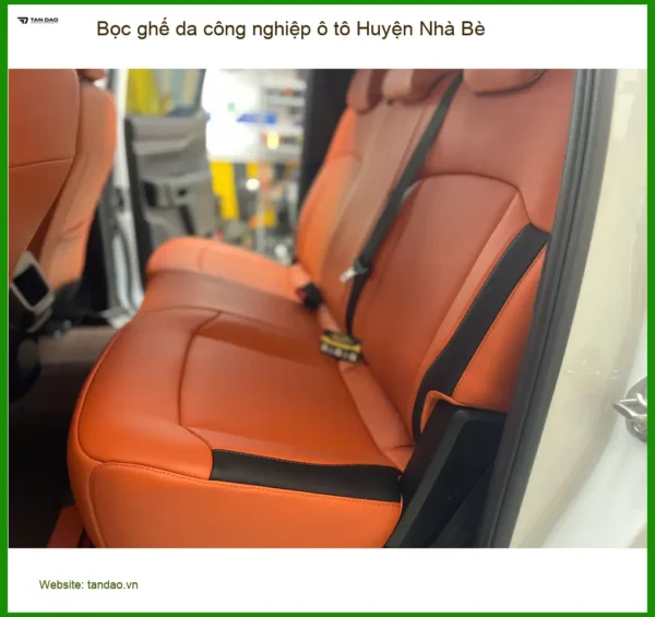 Nơi Bọc Ghế Da ghế da công nghiệp ô tô Huyện Nhà Bè - Giá Tốt TPHCM