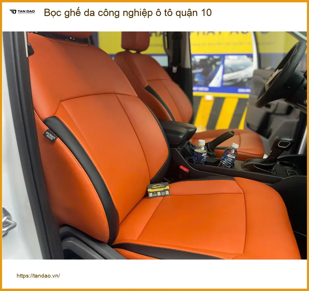 Trung Tâm Bọc Ghế Da ghế da công nghiệp ô tô quận 10 - Lắp Đặt Uy Tín TPHCM ảnh thực tế 2