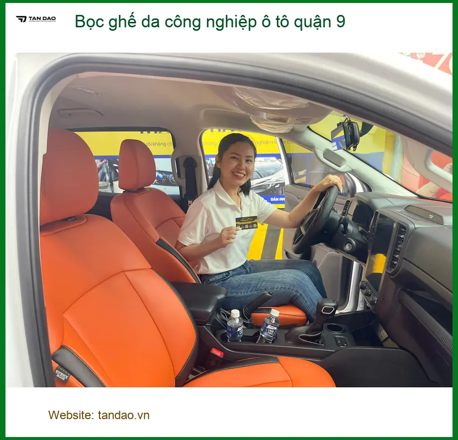 Trung Tâm May Bọc Ghế Da ghế da công nghiệp ô tô quận 9 - Thi Công Chuyên Nghiệp ảnh thực tế 2