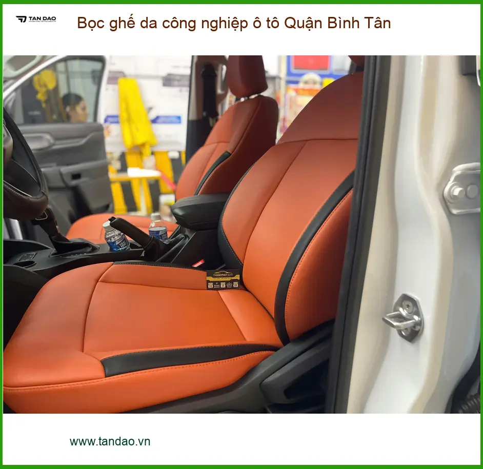 Nơi Bọc Ghế Da ghế da công nghiệp ô tô Quận Bình Tân - Giá Tốt TPHCM