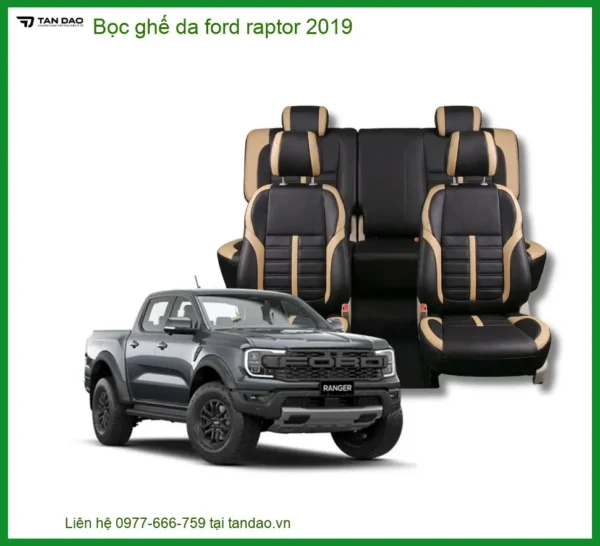 Bọc Ghế Da Ford Raptor 2019 - Trung Tâm Lắp Đặt Uy Tín TPHCM