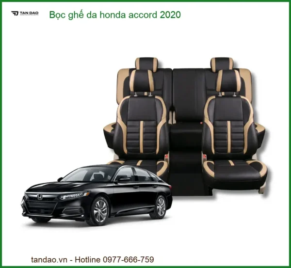 Bọc Ghế Da Honda Accord 2020 - Trung Tâm Lắp Đặt Uy Tín TPHCM
