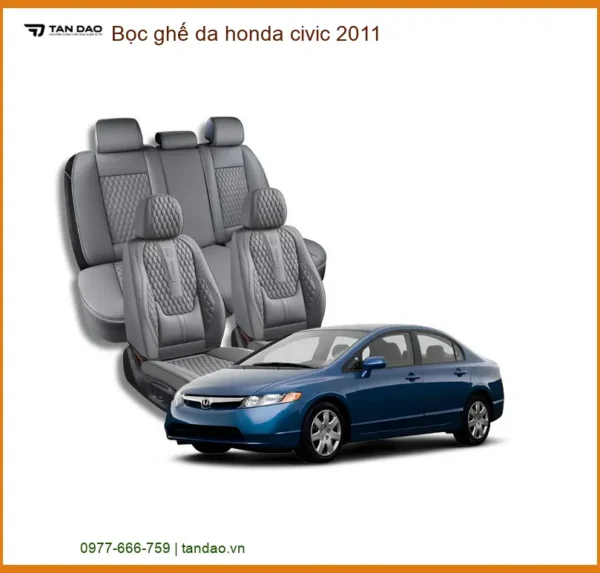 Bọc Ghế Da Honda Civic 2011 - Trung Tâm Nâng Cấp Chính Hãng Giá Tốt TPHCM