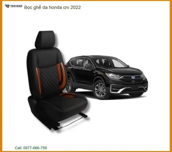 Bọc Ghế Da Honda CRV 2022 - Địa Chỉ Lắp Đặt Uy Tín TPHCM