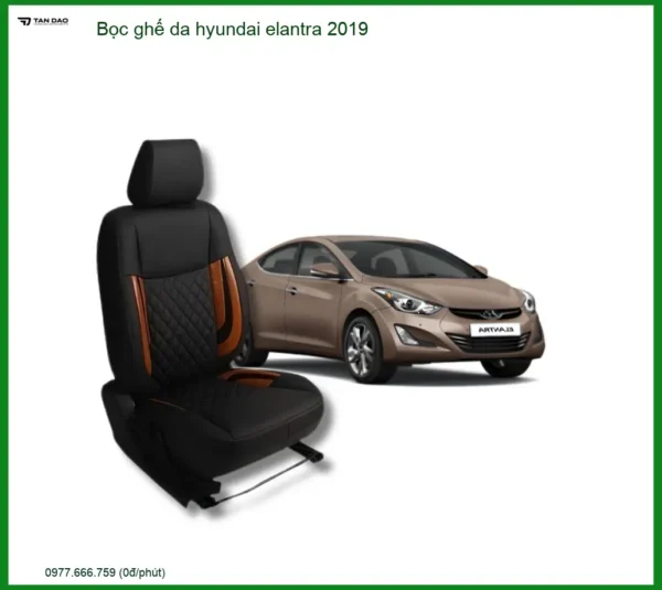 Bọc Ghế Da Hyundai Elantra 2019 - Trung Tâm Lắp Đặt Uy Tín TPHCM