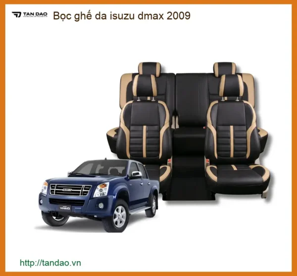 Bọc Ghế Da Isuzu Dmax 2009 - Trung Tâm Lắp Đặt Uy Tín TPHCM