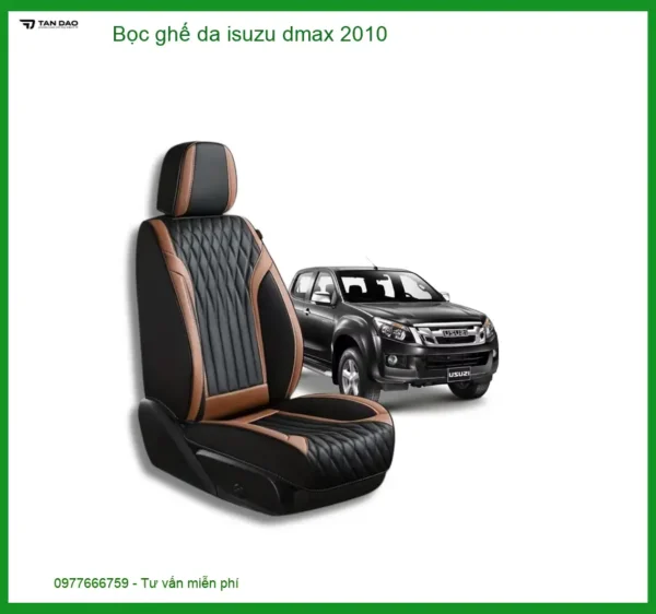 Bọc ghế da Isuzu Dmax 2010 - Trung Tâm Lắp Đặt Chính Hãng Uy Tín TPHCM
