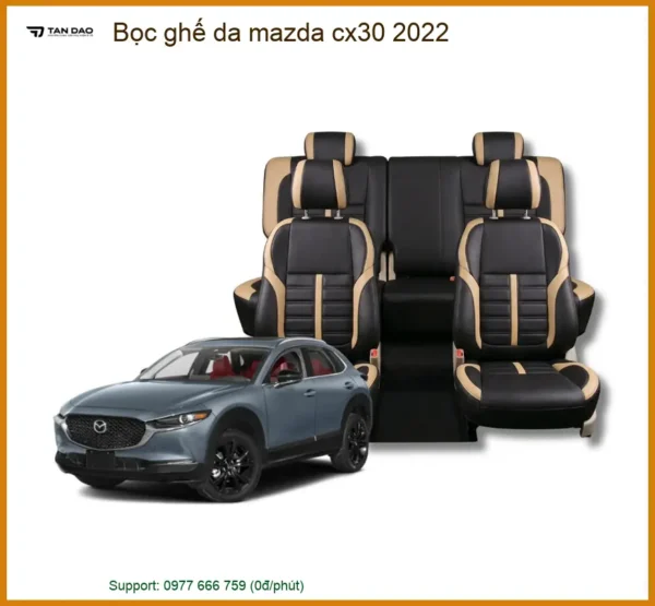 Bọc Ghế Da Mazda CX30 2022 - Địa Chỉ Bọc Ghế Da Uy Tín TPHCM