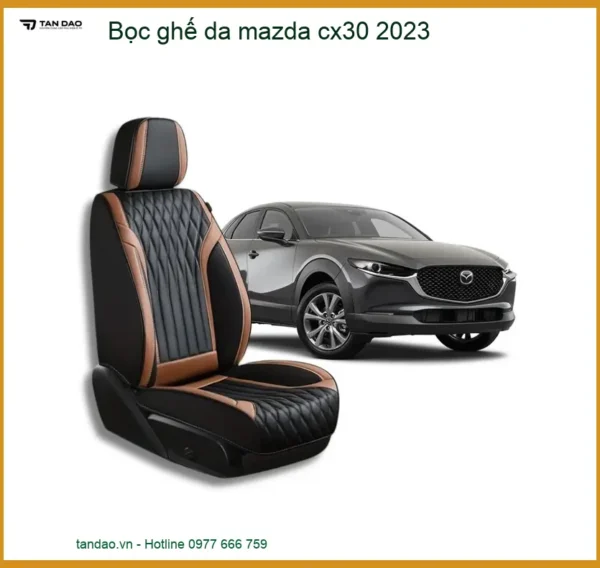 Bọc Ghế Da Mazda CX30 2023 - Trung Tâm Lắp Đặt Chính Hãng TPHCM