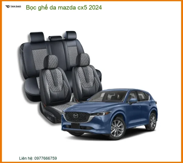 Bọc Ghế Da Mazda CX5 2024 - Trung Tâm Lắp Đặt Chính Hãng TPHCM