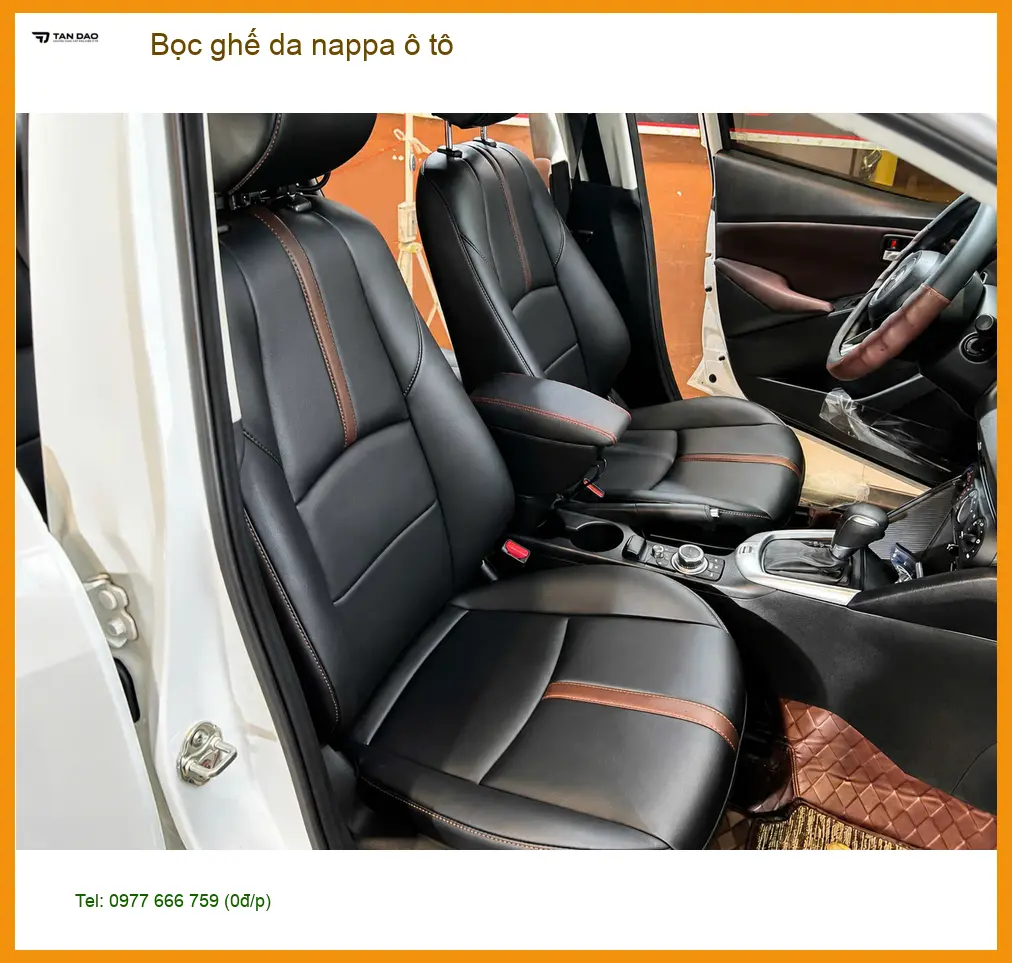 Anh Tùng bọc ghế da nappa ô tô cho Hyundai Creta tại Quận 9 giữ xe sang ảnh thực tế 4