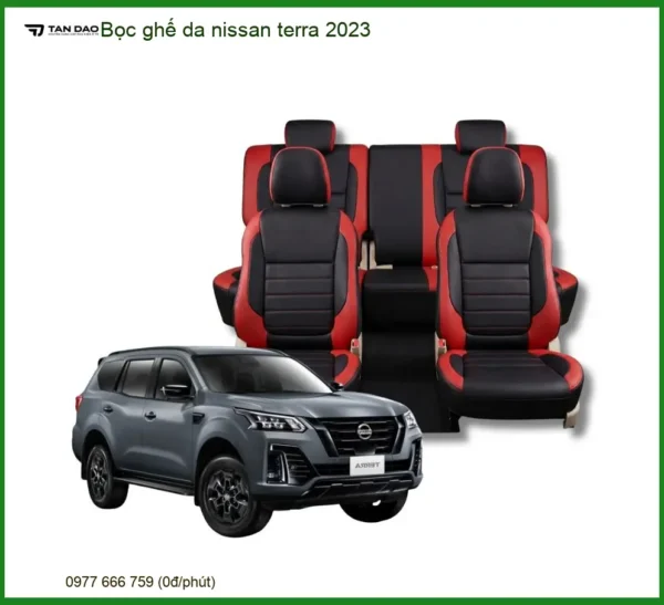 Bọc ghế da xe Nissan Terra 2023 - Trung Tâm Chuyên Lắp Đặt Uy Tín Giá Tốt TPHCM