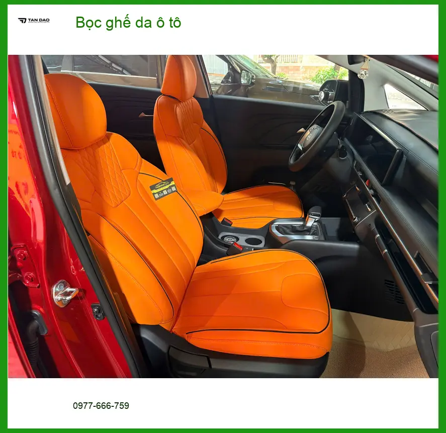 Chị Thảo bọc ghế da Mazda CX-5 tại Thủ Đức mang lại không gian sang trọng và bền bỉ ảnh thực tế 2