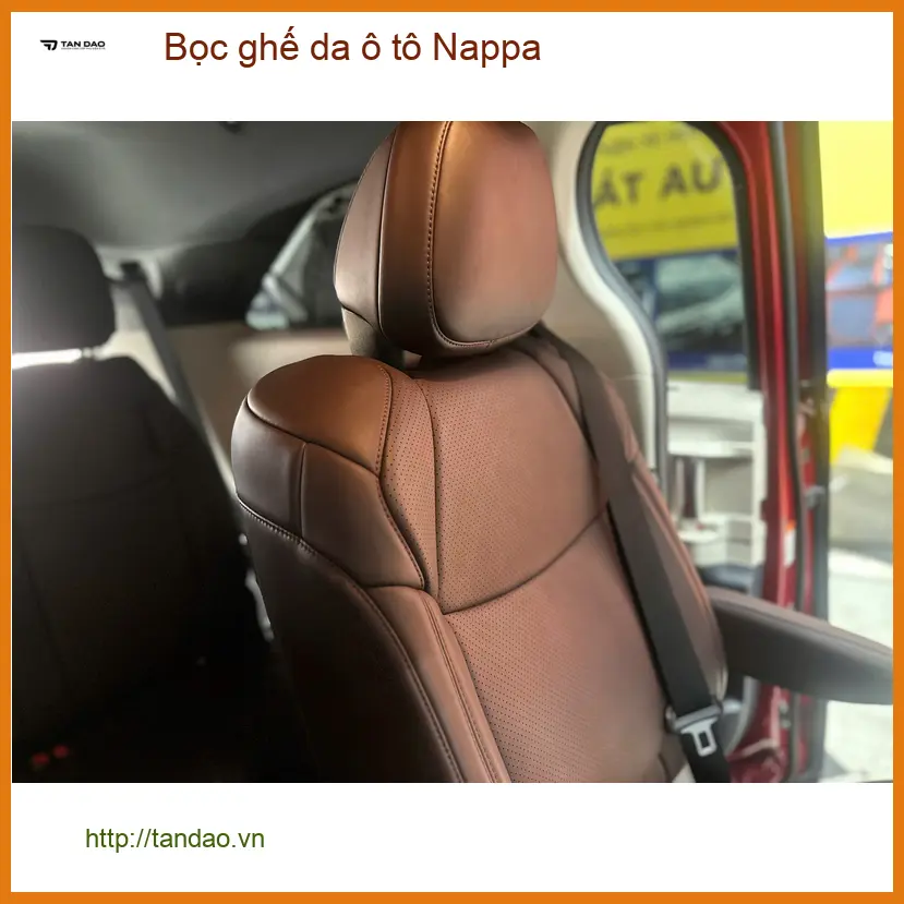 Cô Phương Anh bọc ghế da Nappa cho Hyundai Accent ở Quận Tân Bình ảnh thực tế 3