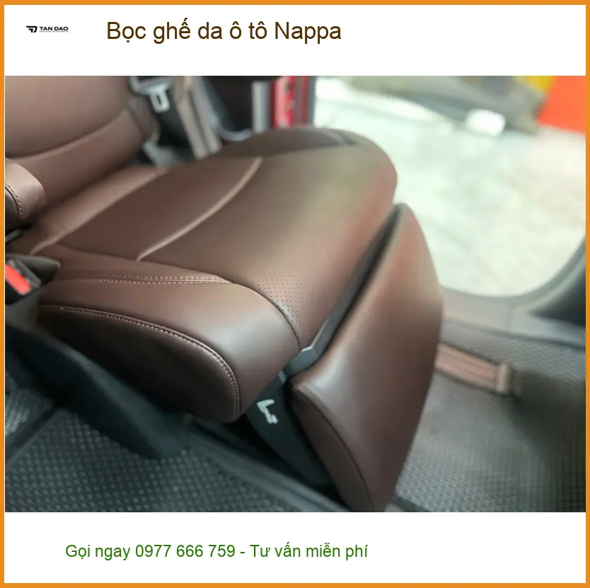 Cô Phương Anh bọc ghế da Nappa cho Hyundai Accent ở Quận Tân Bình ảnh thực tế 4