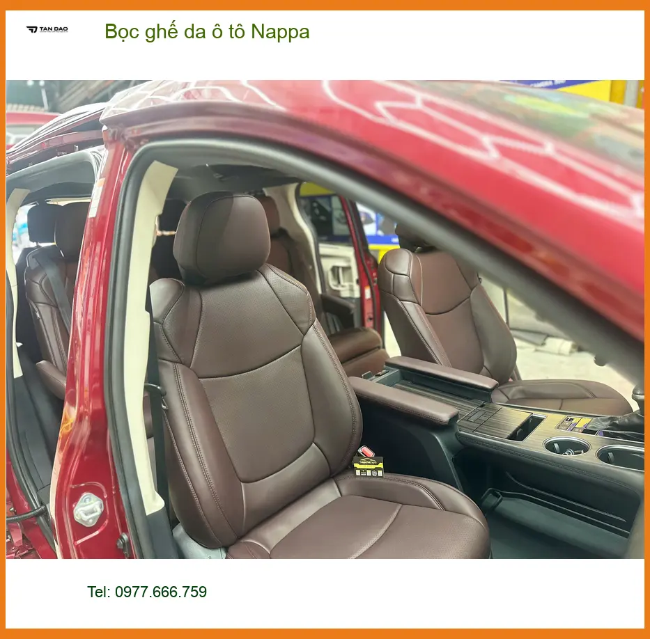 Chị Thảo bọc ghế da ô tô Nappa cho Hyundai Accent tại Quận Phú Nhuận ảnh thực tế 2