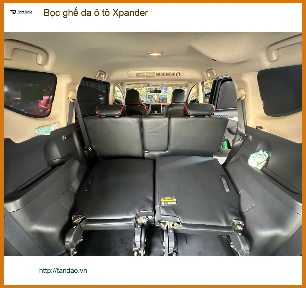 Chị Thảo bọc ghế da Mitsubishi Xpander tại Gò Vấp cho nội thất sạch đẹp ảnh thực tế 4